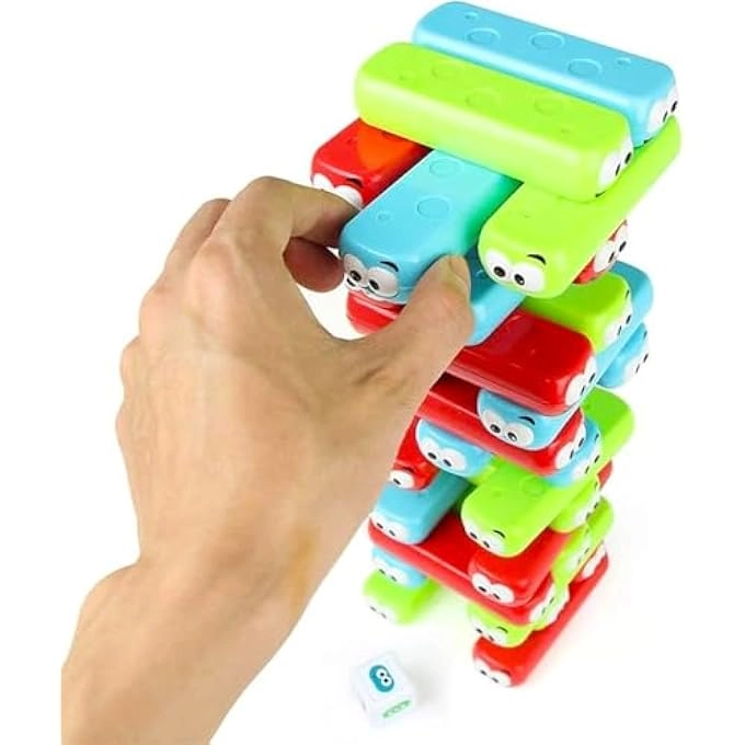 STACKING TUMBLING TOWER - 5 pcs
