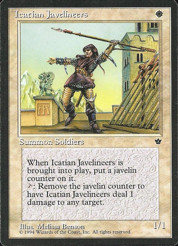 Wizards of the Coast Icatian Javelineers - Fallen Empires