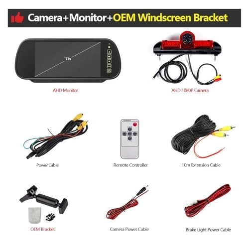 Reversing Camera - Night vision Wired 1080P