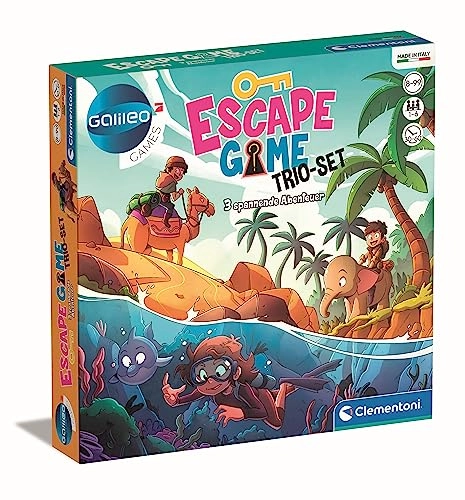 Galileo Escape Game - 3 Adventures Set (German)