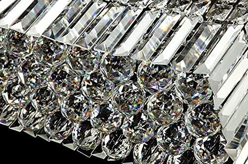 Modern Crystal Chandelier - Dimmable