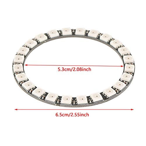 RGB LED Ring Lamp - 24-Bit 5V DC 24 LEDs