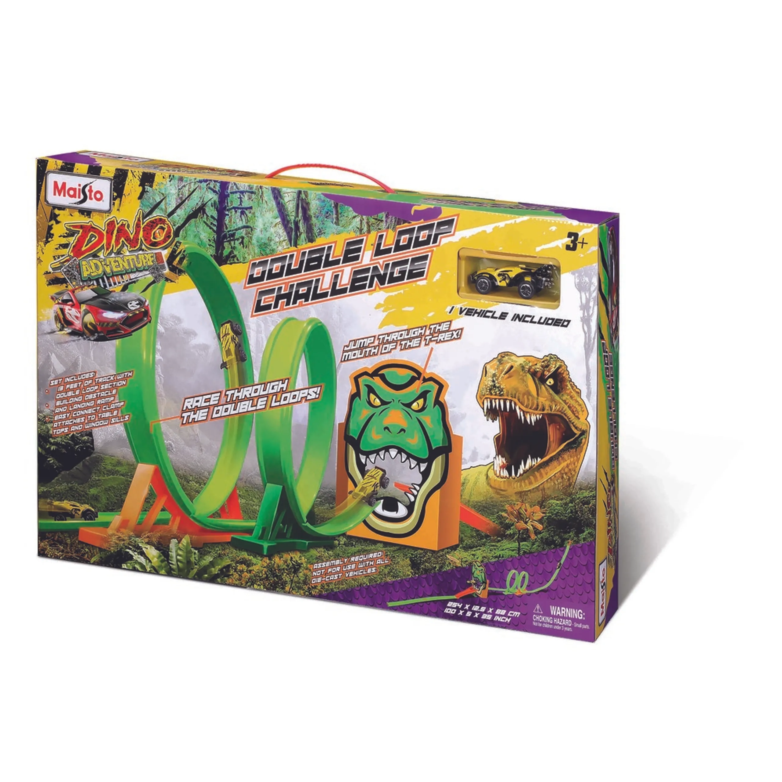 Fresh Metal 100 Dino Adventure Double Loop Challenge
