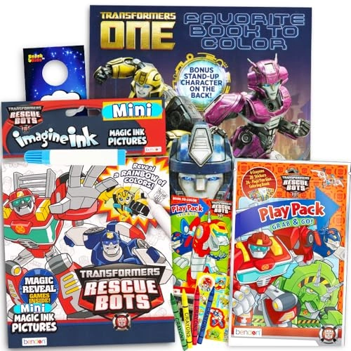 TRANSFORMERS Activity Book - 2 + Play Pack - Stickers