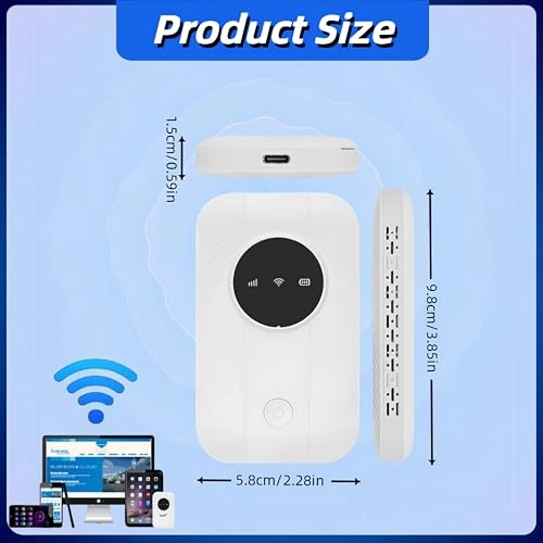 Portable WiFi Hotspot Router - 150 Mbps 802.11 b/g/n