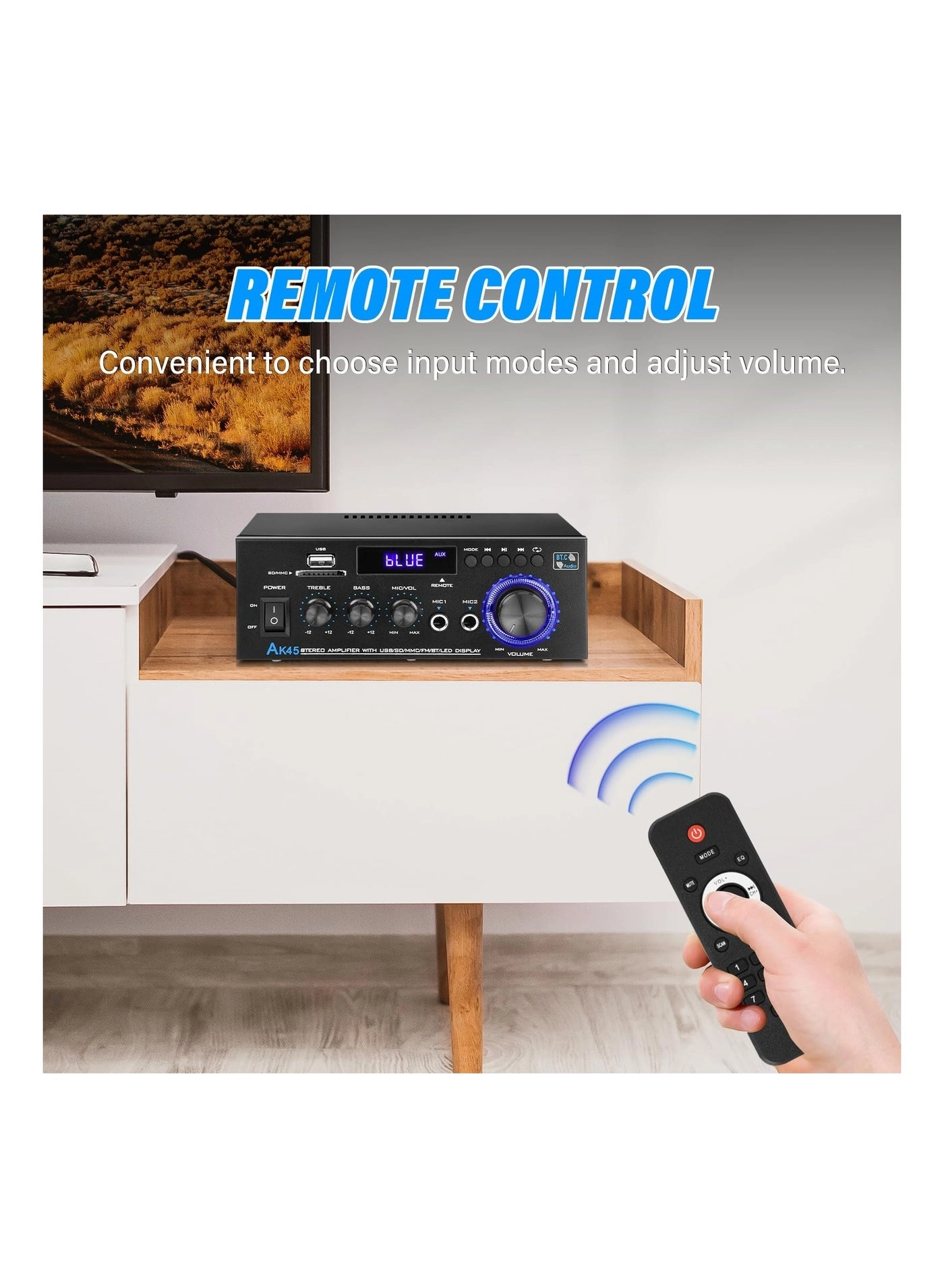 AK45 - 2 channels 40 Watt