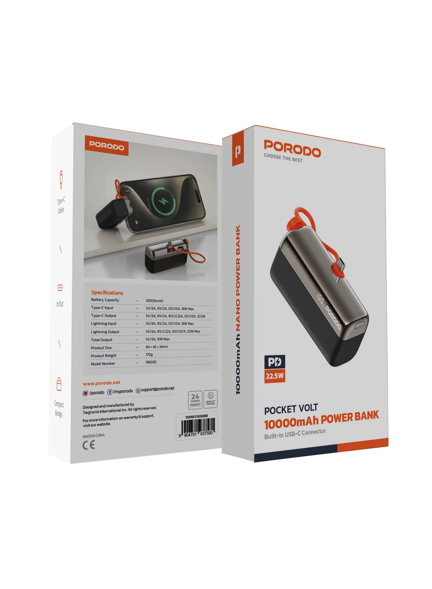 Pocket Volt - 10000mAh 22.5W