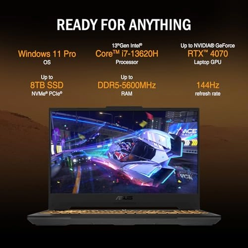 TUF FX507VI-F15.I74070 - 15.6'' Core i7-13620H 64GB DDR5 2TB SSD