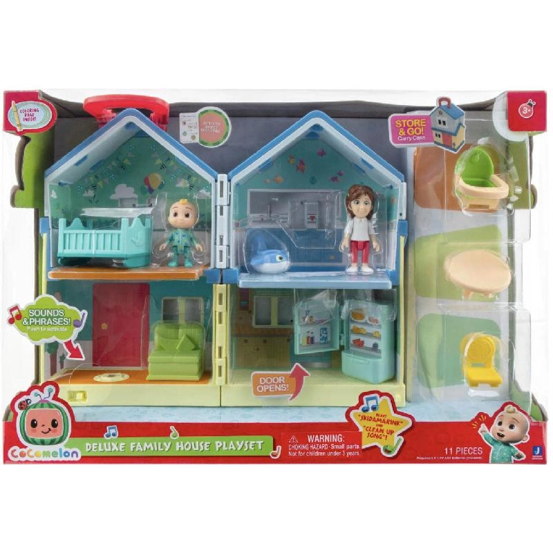 Jazwares CoComelon Deluxe Family House Playset - 3 Years and Above