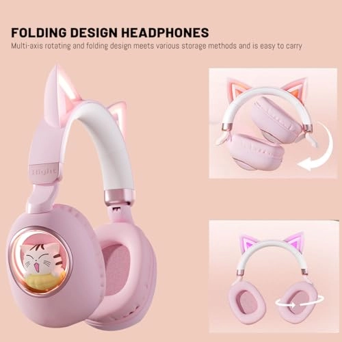 cat ear bluetooth headphone Wireless Headphone