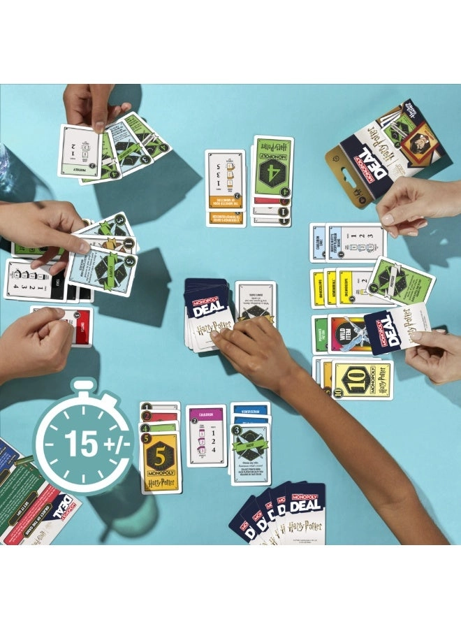 Monopoly Deal: HARRY POTTER - Card Game