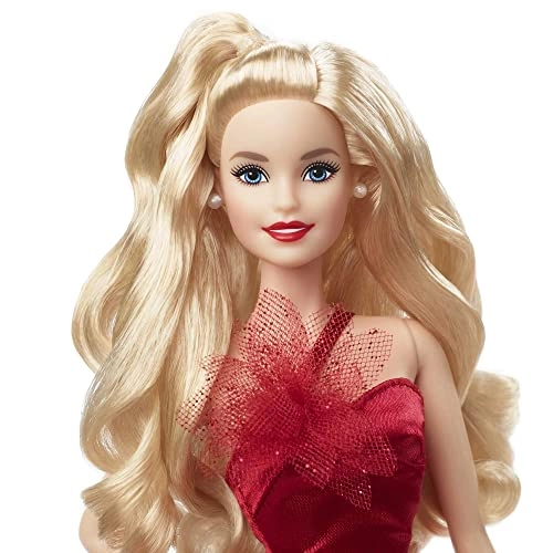 Barbie Signature Holiday Barbie Doll - Blonde Hair Ages 6+