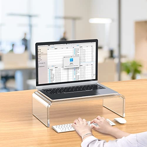 Acrylic Monitor Stand Riser