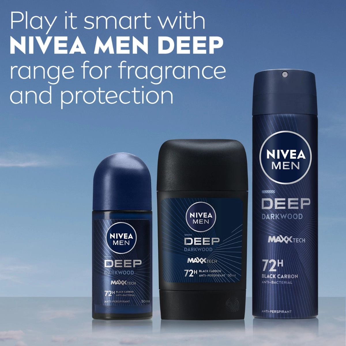 Men Deep Deo Spray - Dark Wood 150 ml