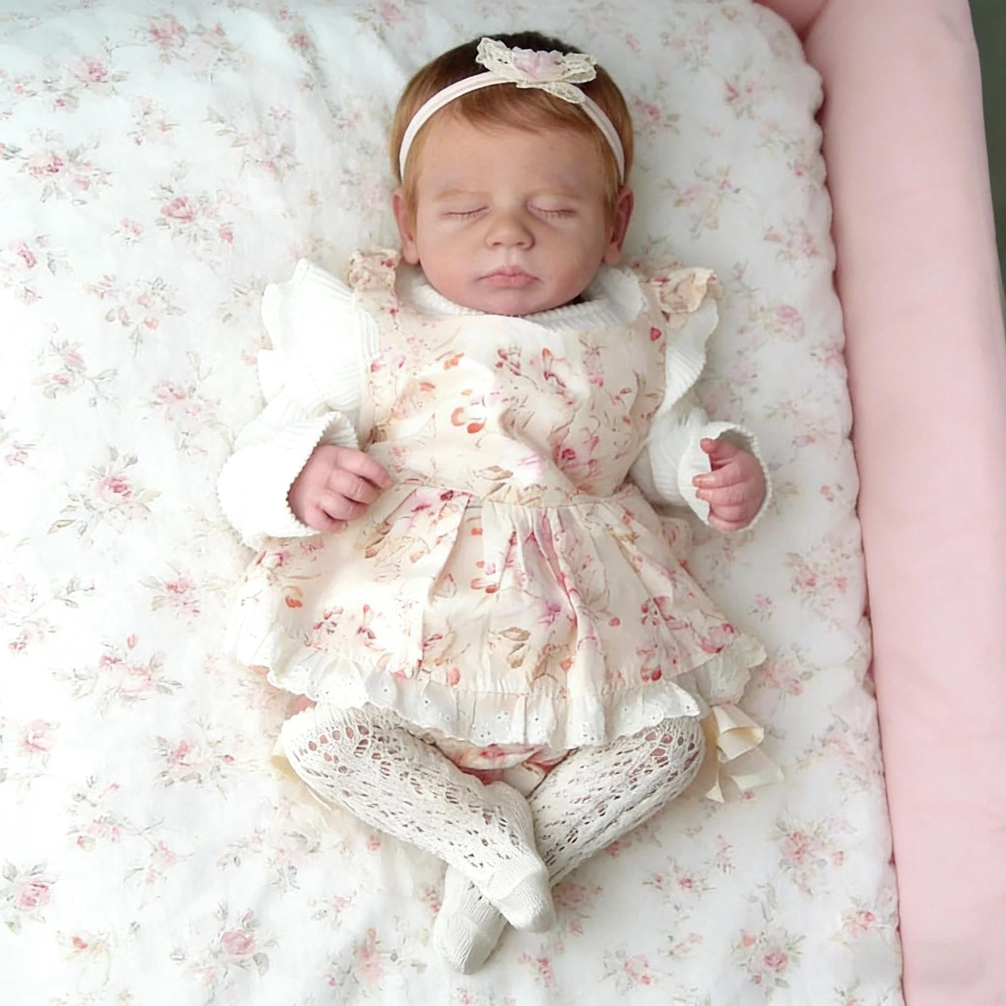 Reborn Baby Doll - 20 Inch Silicone Girl Ages 3+