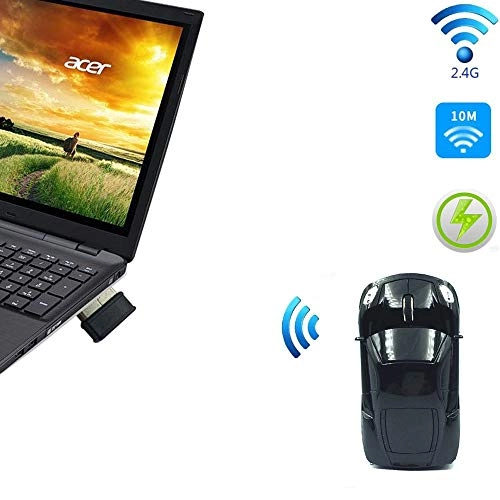 Car Shape Ergonomic Mouse - Wireless