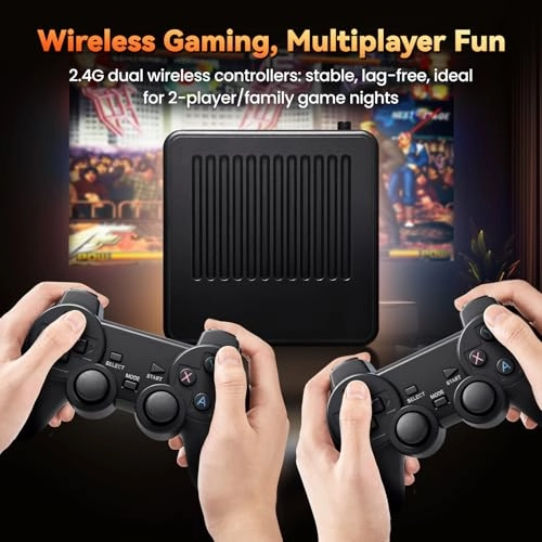 Retro Console - 39000 Giochi HDMI 4K 2 telecomandi wireless