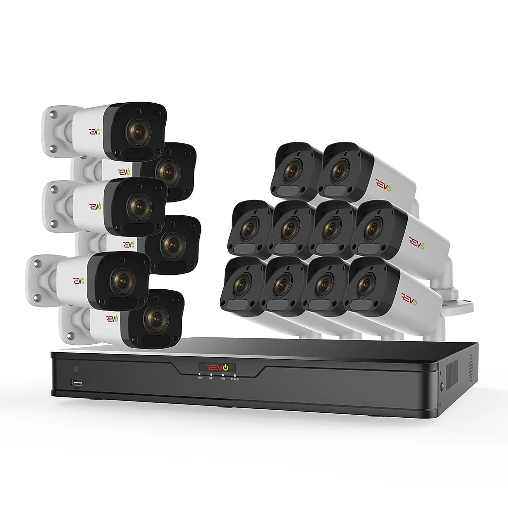 REVO America Corporation Ultra IP NVR Surveillance System - 16 channels