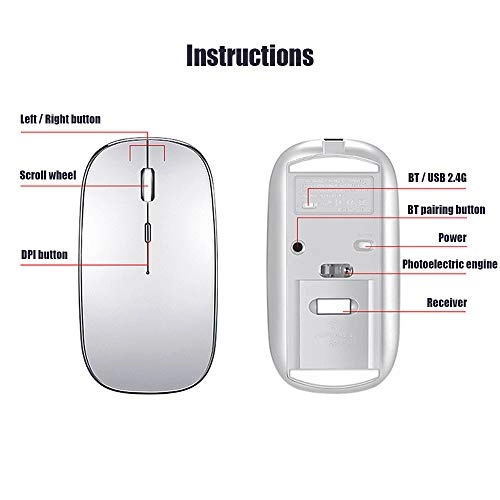 Q23C - 2.4GHz Wireless BT5.1 Dual-Mode