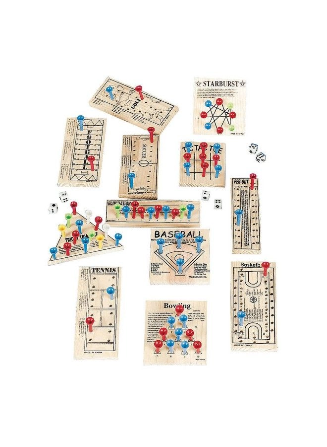 Fun Express Wooden Peg Board Variety Pack