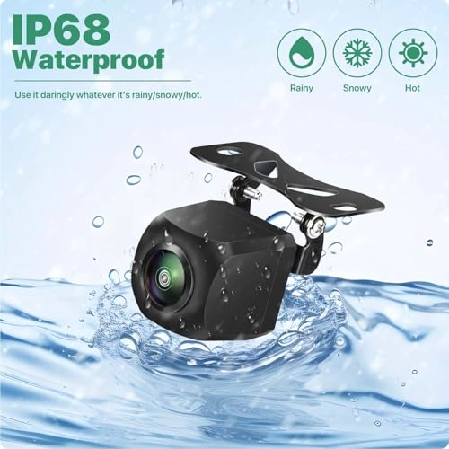 License Plate Backup Camera - Night vision RCA 1080P