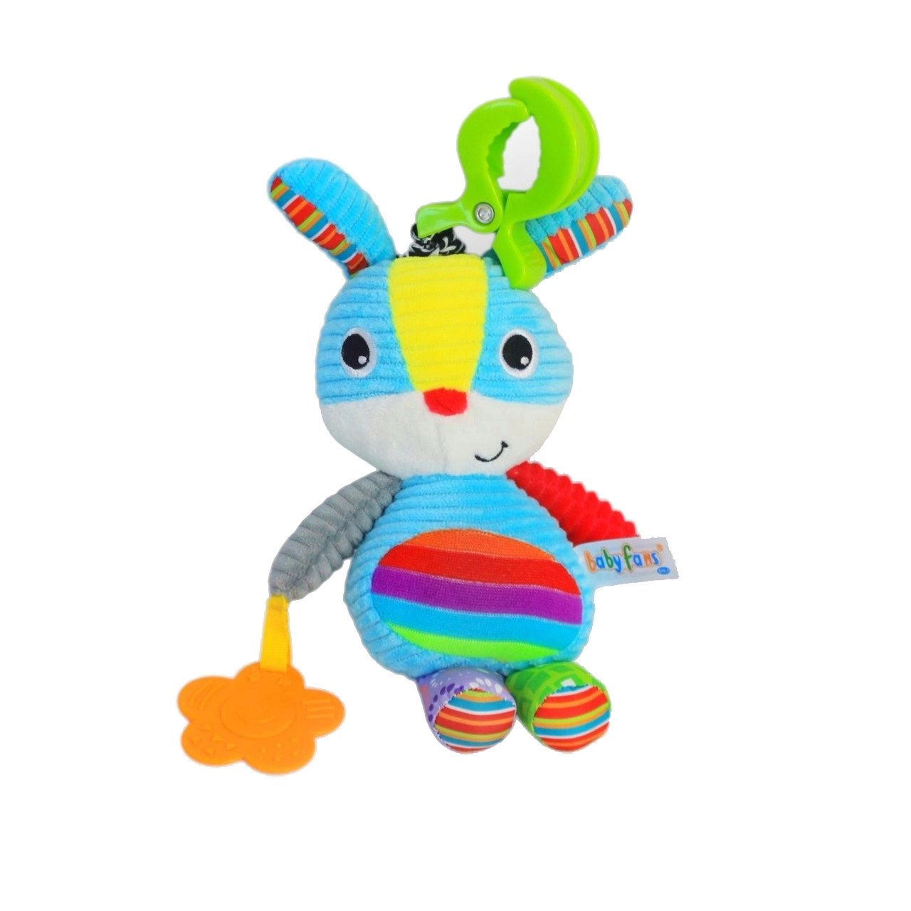 Esabela We Stitch Luv Vibrate Voice Rattle Toy - Suitable for 0 to 6 months