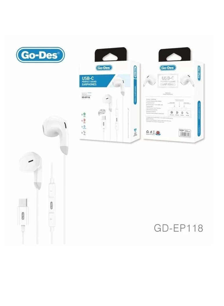 GD-EP118 Wired Earphone