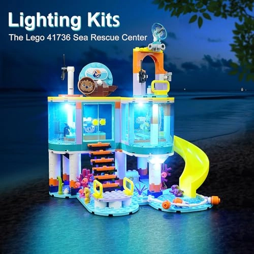 LED Lighting Kit for Lego Friends Sea Rescue Center (41736)