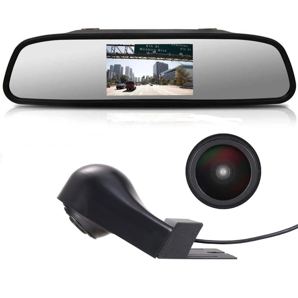 hongtawolo Reversing Camera + LCD Colour Display Monitor - Night vision AHD video signal or CVBS signal 1280 x 720 pixels