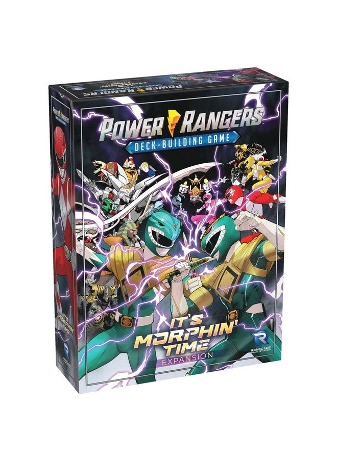 Renegade Game Studios Power Rangers Deck-Building Game: It’s Morphin’ Time Expansion - The Mighty Morphin Team