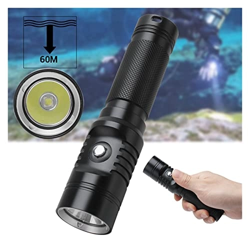 Diving Flashlight - 2000 lumens 80 Meter 21700