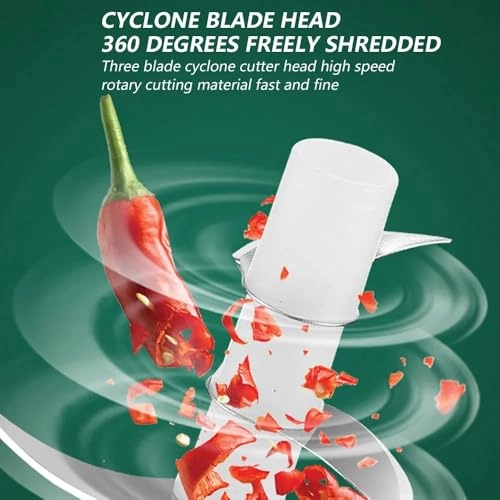 Mini Electric Chopper - 250ml Rechargeable Cordless