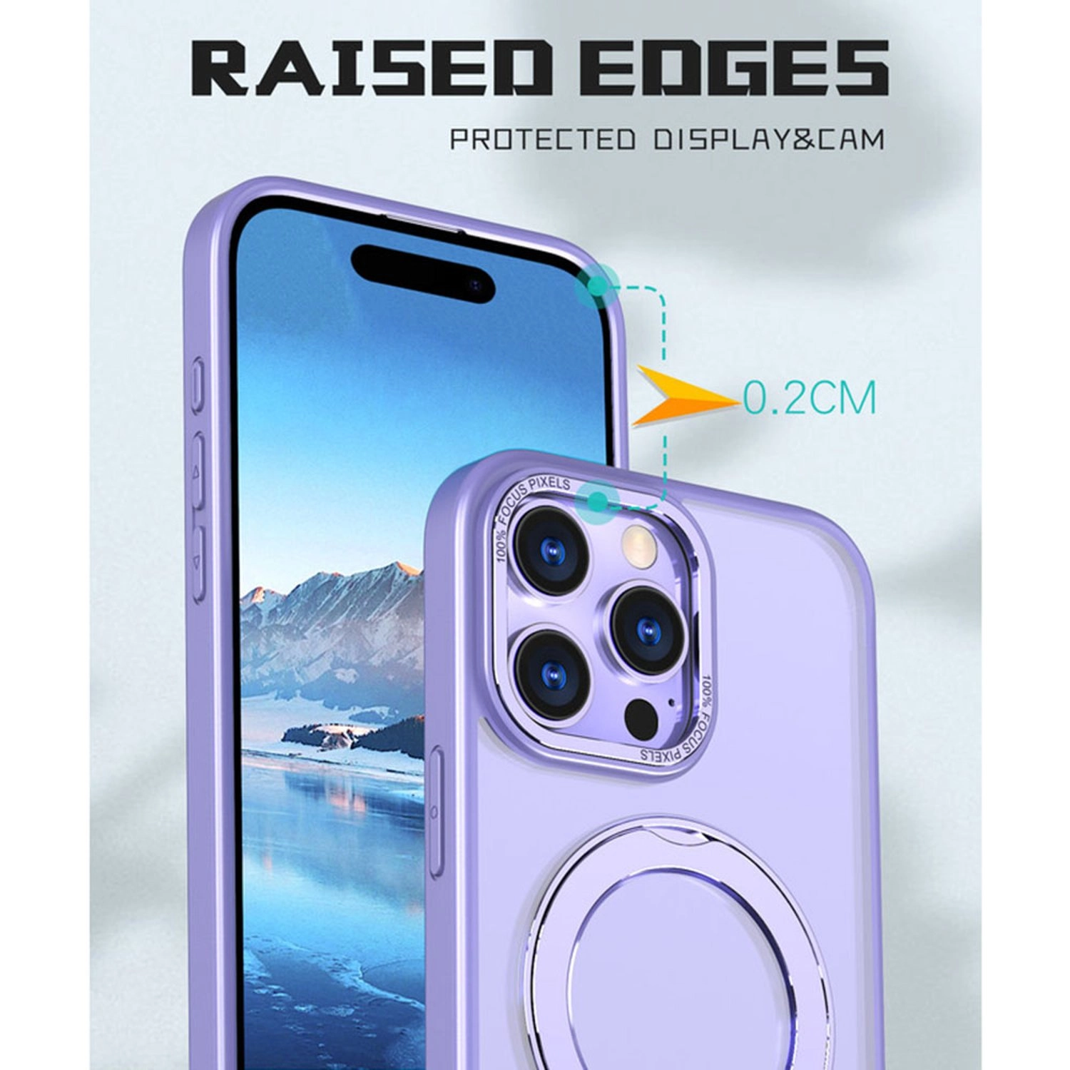 MagSafe Case - Thermoplastic Polyurethane, PC for iPhone 16 Pro Max