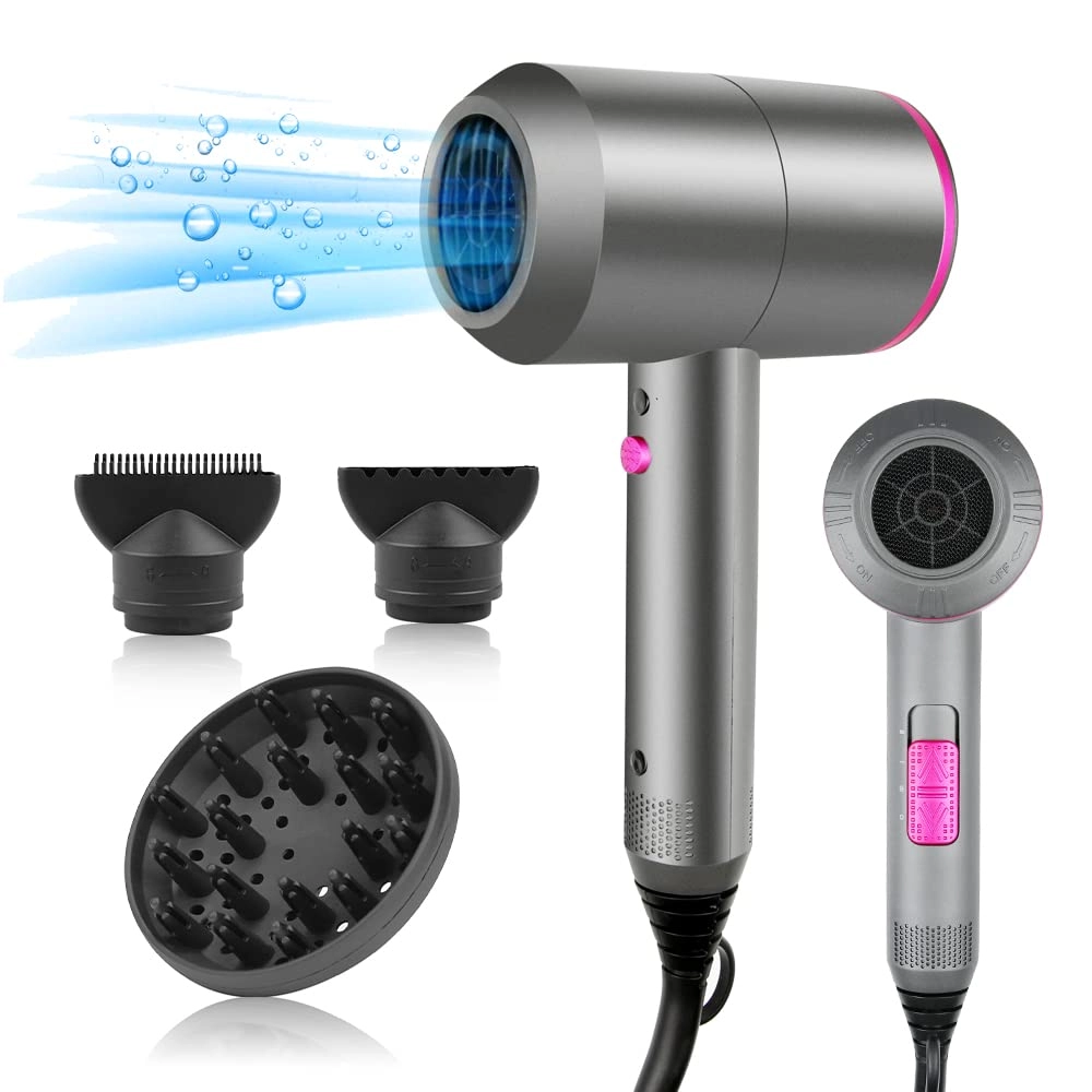 casamaa Professional Ionic Hair Dryer - 1500 watts 3 Speeds Pink