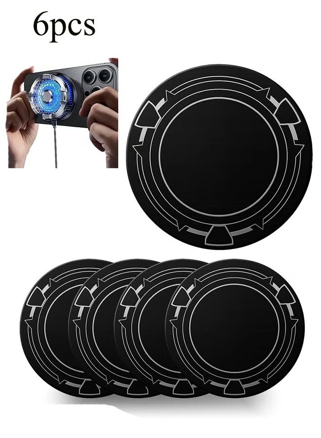 YJ Magnetic Cooling Discs - 6 Pcs 2.36 inch Thermal Conductive