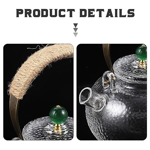 Gooseneck Tea Pot - borosilicate glass 800 ml