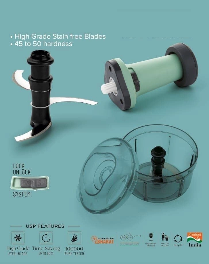 Food Chopper - 1000 Milliliters