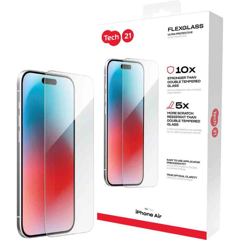 Impact Protective FlexGlass Screen Protector for iPhone 16 Pro