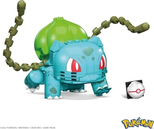 Pokémon Bulbasaur - 175 Pieces Articulated Poseable 4 Inches Tall