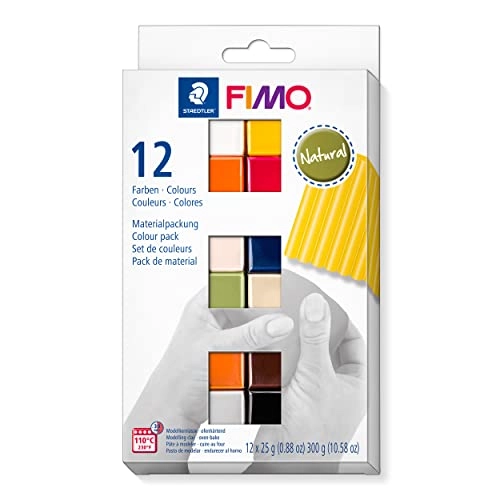 Staedtler 8023 C12-4 - polymer modelling clay 25g 12pcs.