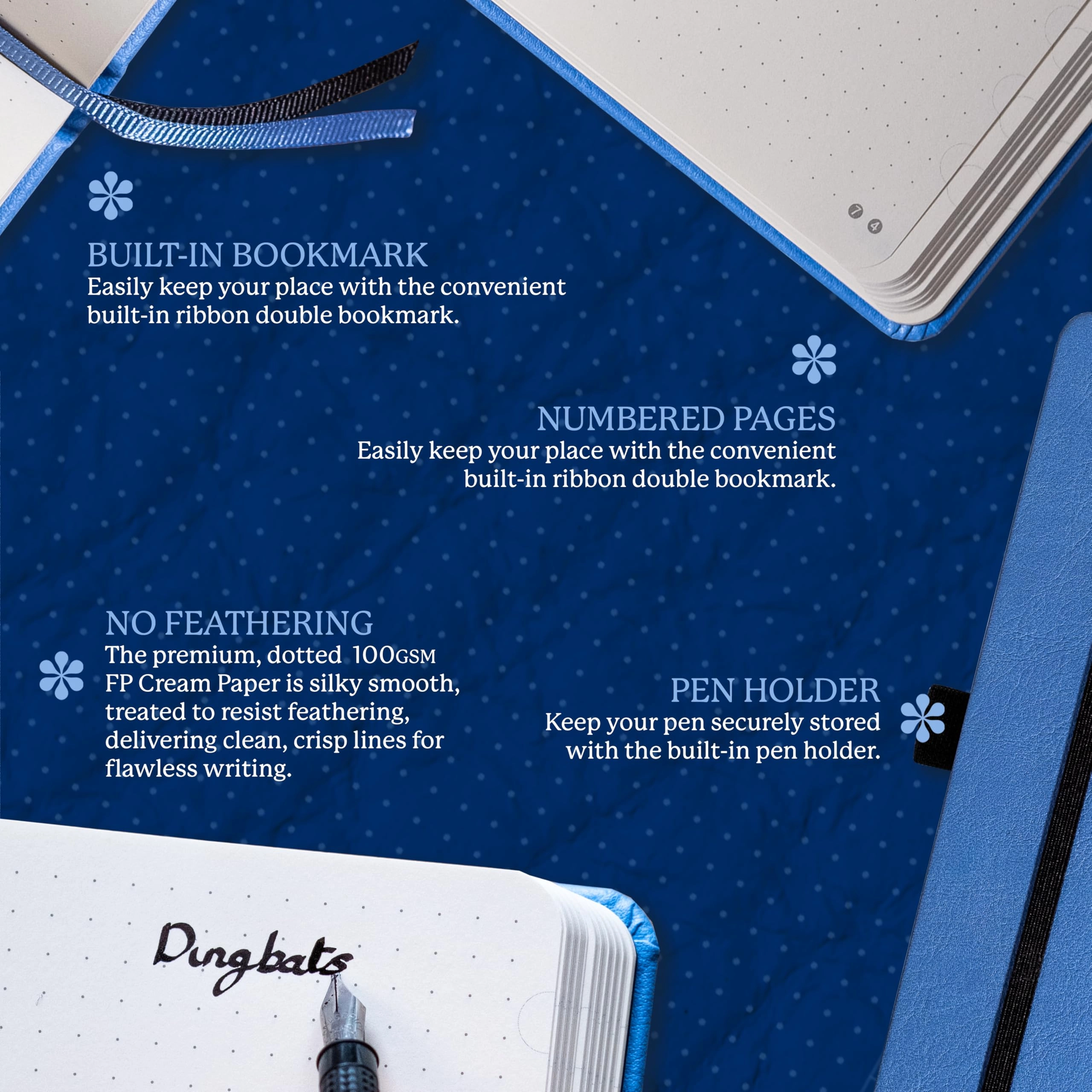 Earth A5 Hardcover - Dotted 96 Sheets