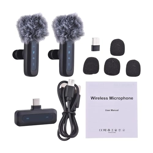 V82 Wireless+USB+3.5mm-Mini-Jack Microphone