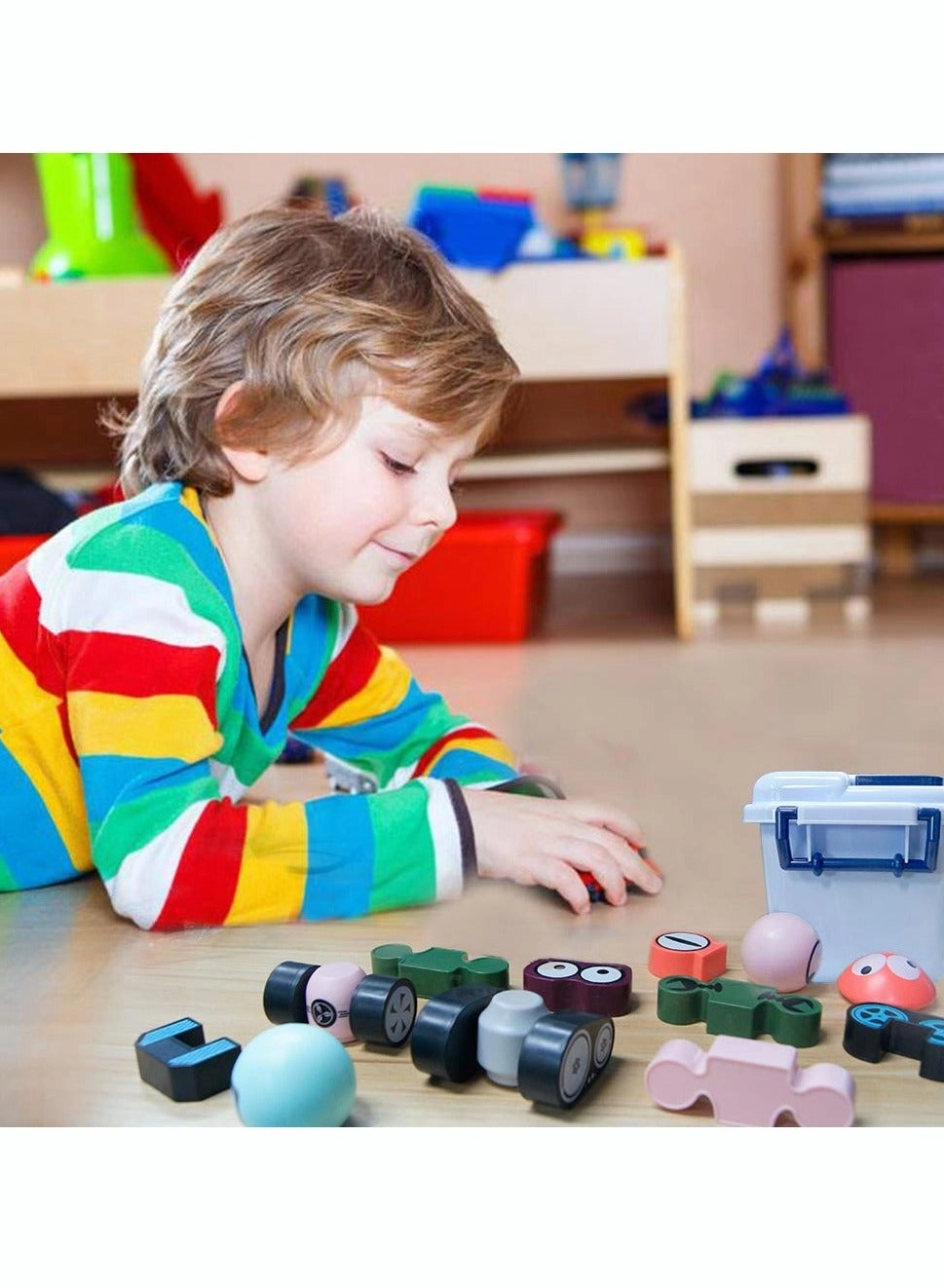 Magnetic Robots - 5 pieces 3 years+