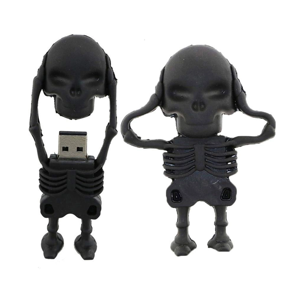 OneSquareCore Human Skeleton Shape USB Drive - USB 2.0 16GB