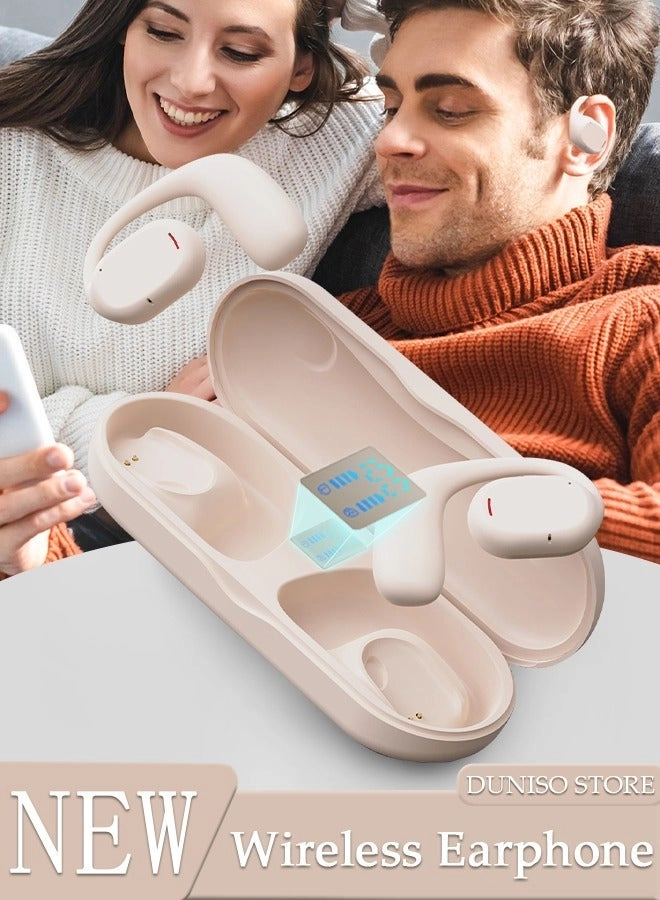 Clip On Bluetooth Earphones Wireless Earbud