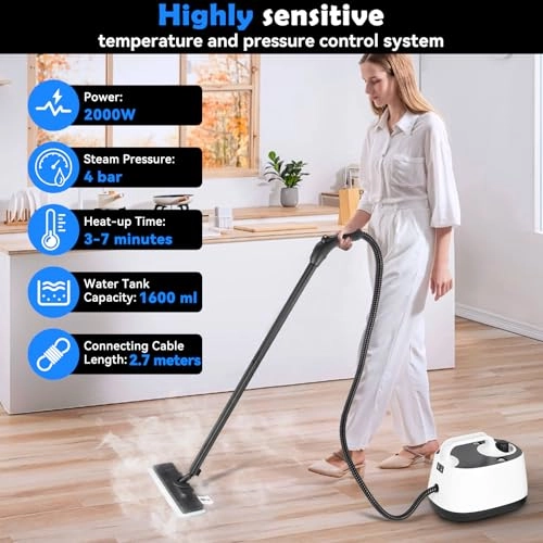High Temperature Steam Cleaner - 4 bar 1600 ml