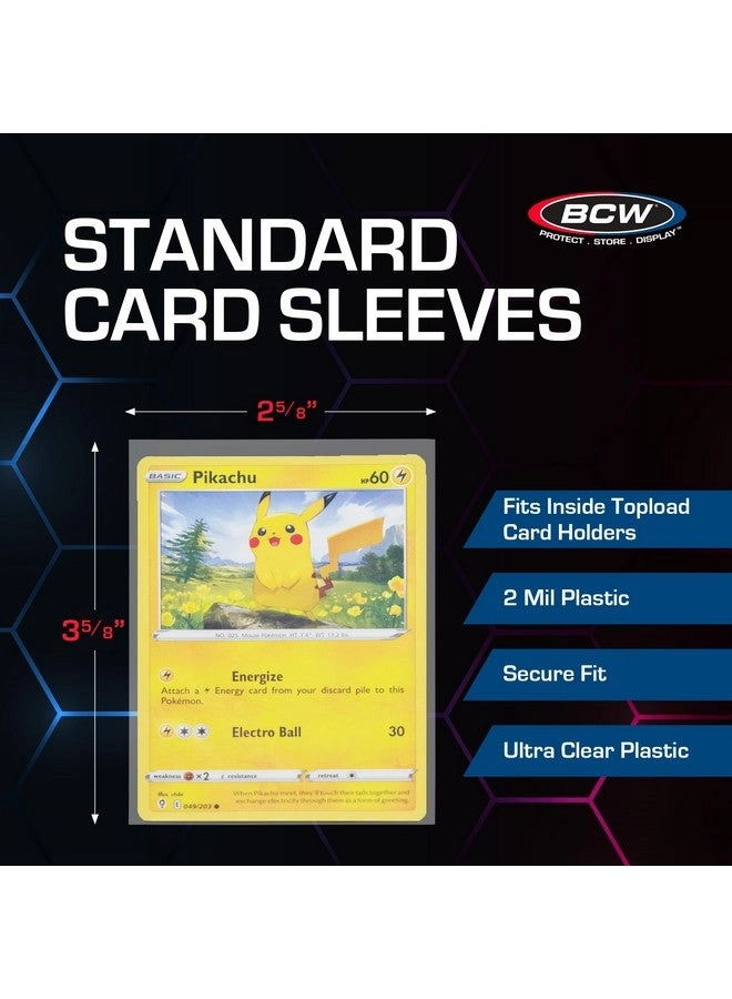 Card Sleeve - 500 Count + Toploader