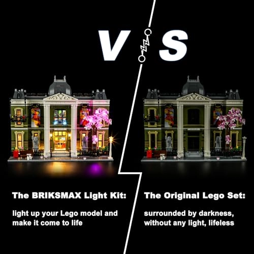 Lighting Kit for Natural History Museum - Compatible with Lego Icons Battery Powered