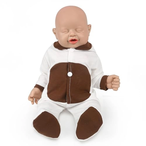 Sleeping Baby Doll - 16 inch Silicone Girl Skin Color Ages 3+