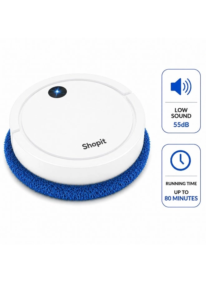Shopit Robot Vacuum Cleaner - Smart Mop 80 Minutes